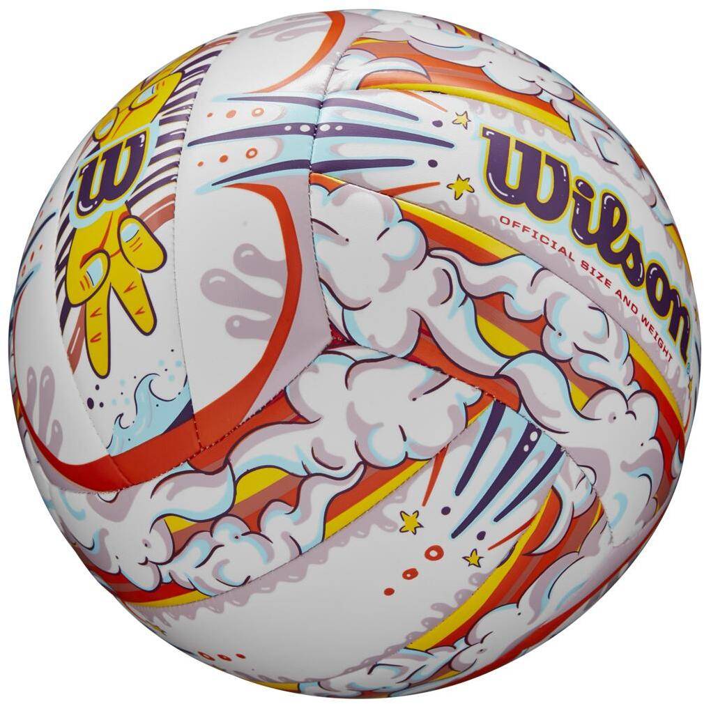 Graffiti Peace Orange Wilson - Ballons de Volley